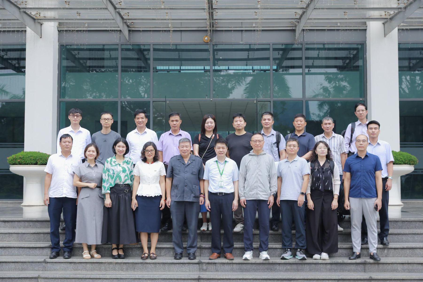 Trường Đại học Y tế công cộng tiếp đoàn làm việc của Học viện Y - Dược học cổ truyền Việt Nam