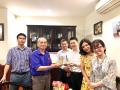 Tri ân các lãnh đạo tiền nhiệm nhân kỷ niệm 20 năm thành lập Trường Đại học Y tế công cộng (26/4/2001-26/4/2021)
