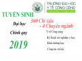 Trường Đại học Y tế công cộng công bố Phương án tuyển sinh đại học hình thức chính quy năm 2019